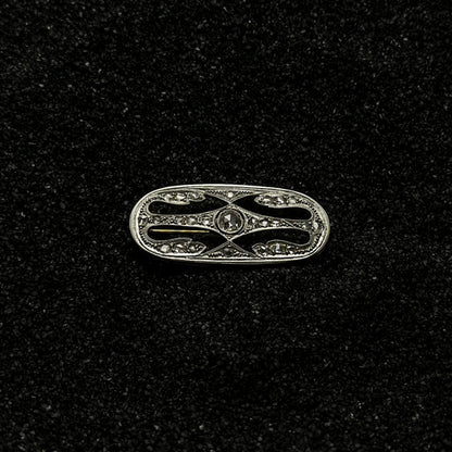 Broche | Art Deco Platinum Diamond