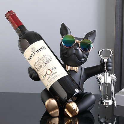 Wijnfleshouder | GoldPaw Wine Butler